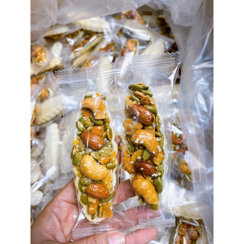 Thuyền siêu hạt Bánh thuyền mix hạt dinh dưỡng healthy- AN Ogranic Food