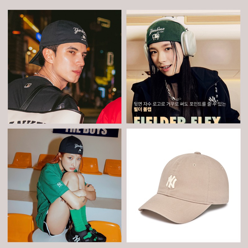 Mũ lưỡi trai M.L.B Flex Cap bản 2023