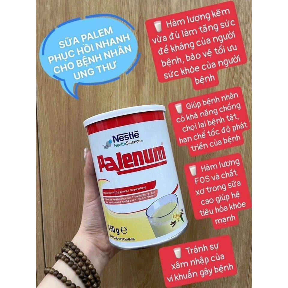 SỮA NESTLE PALENUM DÀNH CHO NGƯỜI UNG THƯ 450gr
