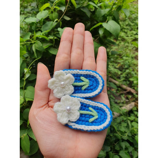 Phôi kẹp tóc handmade