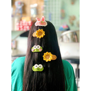 Phôi kẹp tóc handmade