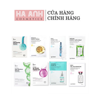 Mặt Nạ Giấy Dưỡng Ẩm Làm Sáng Da Wonjin W.Therapy