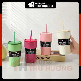 Ly giữ nhiệt 510ml nhiều màu sáng tạo, khắc tên, khắc logo theo yêu cầu - Gia dụng Thu Hương