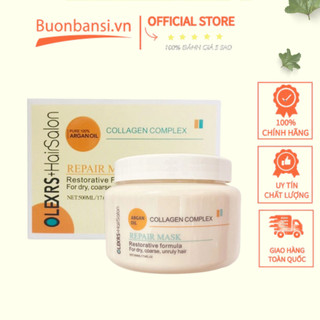 Kem ủ tóc phục hồi, chống gãy rụng olexrs collagen anh 500ml