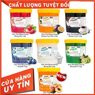 Thạch thủy tinh Hùng Chương hũ 1kg đủ các vị - Freeship Extra hỗ trợ chủ quán