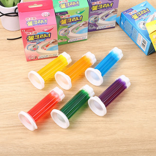 Gel khử mùi bồn cầu khử trùng,diệt khuẩn hình bông hoa 5 cánh nhiều màu sắc,nhiều mùi hương