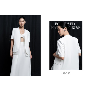Chân váy midi cạp rời D.CHIC MS: 382750