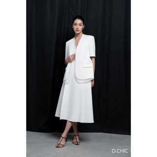 Chân váy midi cạp rời D.CHIC MS: 382750