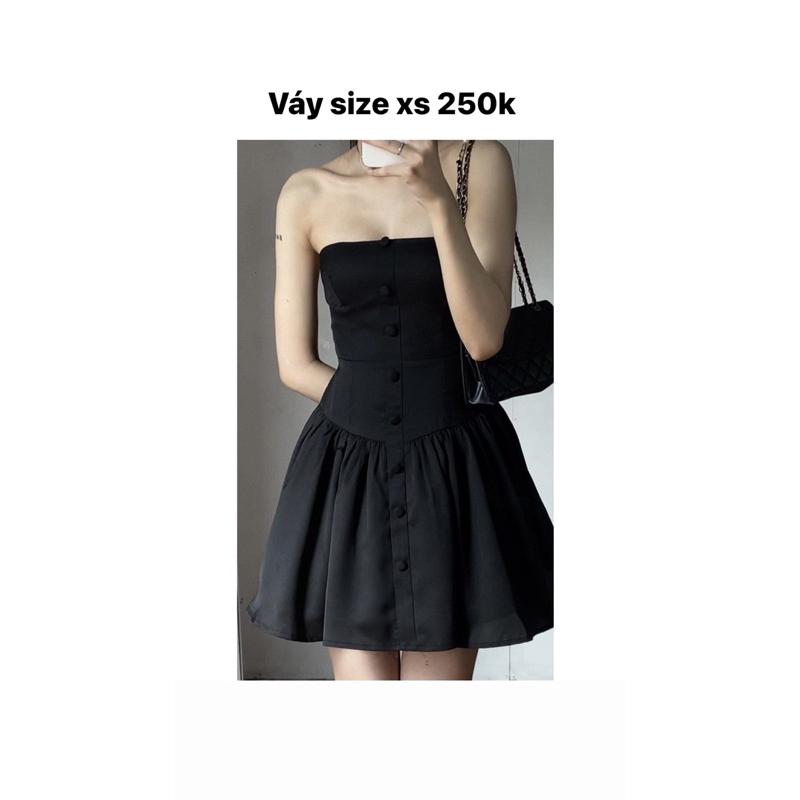 Váy cúp ngực size xs