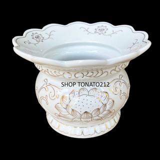 LƯ HƯƠNG,BÁT HƯƠNG SEN TRẮNG HỨNG NHANG V ĐƯỜNG KÍNH 8.5CM,11.5CM,13CM,15CM
