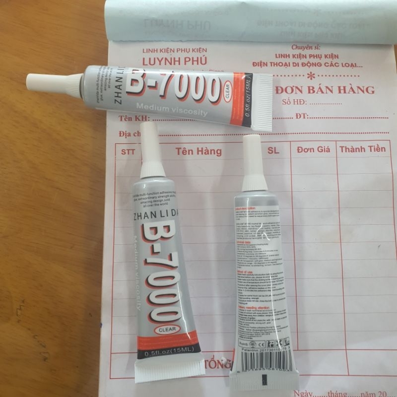 Keo dán màn hình B7000 T7000 E8000 15ML 50ML