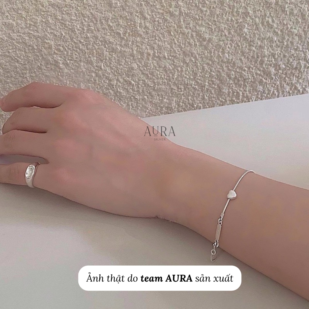 Vòng tay bạc 925 Lắc tay Charlie-Aura Silver-LT27