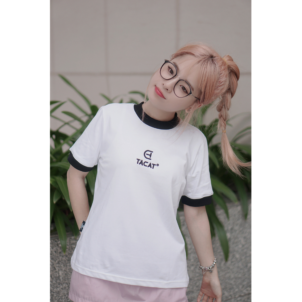 Áo Thun Baby Tee TACAT T2 Signature, baby tee unisex Cotton 100% cotton local brand chính hãng