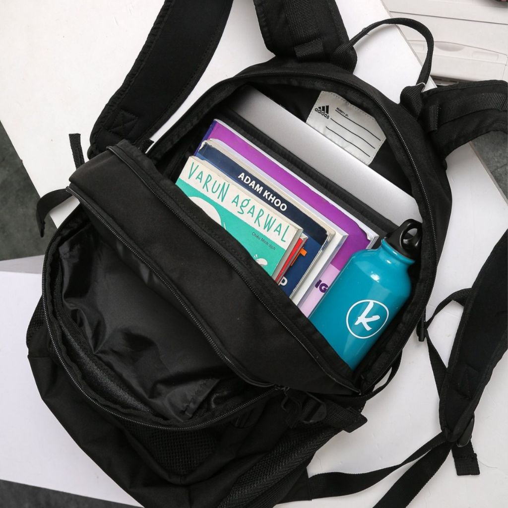 Balo thể thao Adidas Energy backpack chính hãng , Balo laptop 16 inch vải Polyeste chống thấm nước nhiều túi