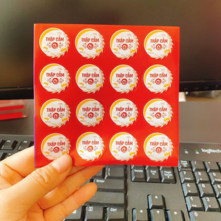 Tem Dán  Nhân Trung Thu (Mẫu mới 2024)-(16tem/1tờ)