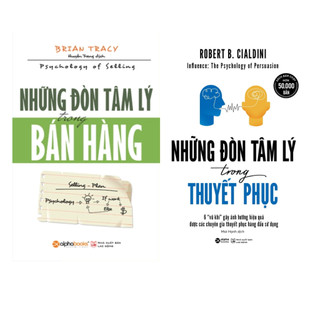 Sách - Combo Những Đòn Tâm Lý Trong Bán Hàng và Những Đòn Tâm Lý Trong Thuyết Phục