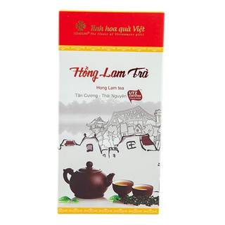 Hồng Lam trà hộp (100gr). Có vị chát thanh, ngọt dịu
