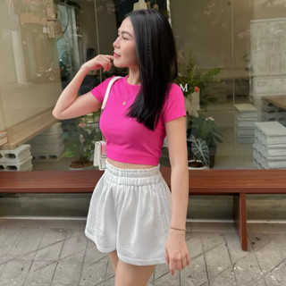 🍒🍒🍒 🌵🌵quần đùi nữ ống rộng chất xốp có túi Q91