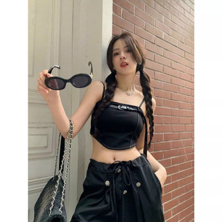 🍒🍒🍒 🌵🌵áo kiểu nữ croptop phối dây nịt z1000