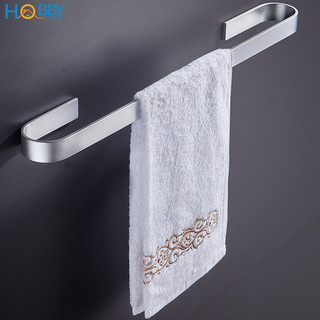 Thanh treo khăn tắm quần áo bằng nhôm dán tường Hobby Home Decor KN1
