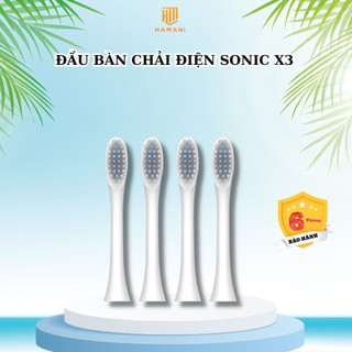 Đầu bàn chải điện Hamani sonic X3 3 màu