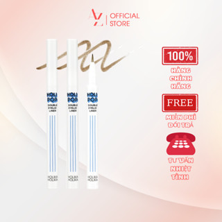 Bút kẻ mắt trang điểm Hàn Quốc Holika Holika tạo bọng mắt, mí mắt, lâu trôi chống nước tiện dụng 0.5g - 7253