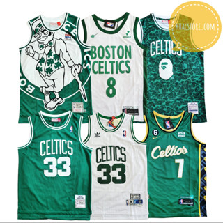 Áo bóng rổ Nba Jersey Boston Celtics hiphop kpop Thun ba lỗ unisex nam nữ big over size thể thao gym Áo bóng