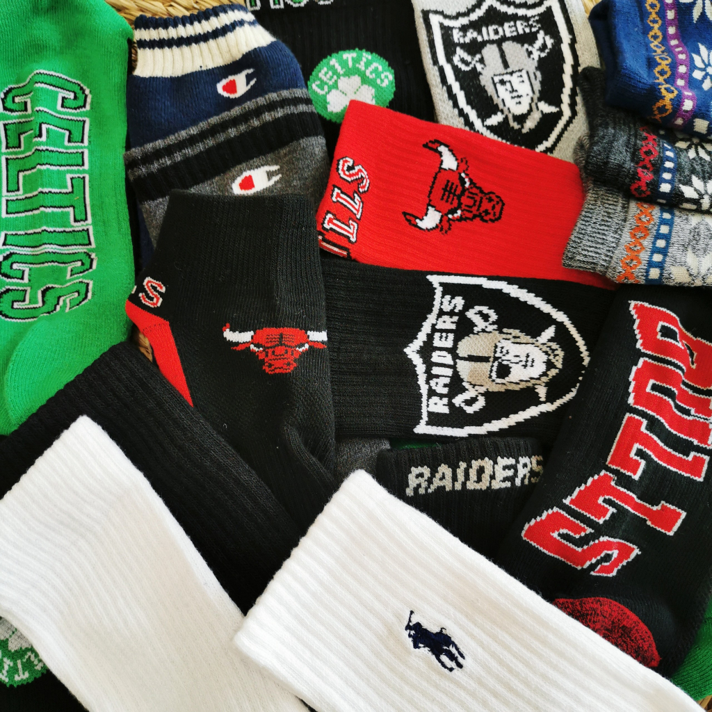 Tất vớ sock thể thao vận động streewear Nba Nfl Mlb Áo bóng chày Áo bóng rổ