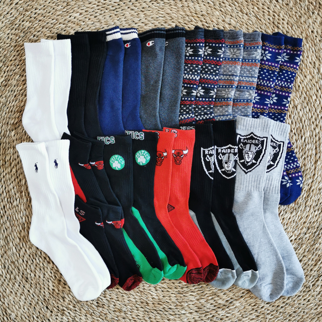 Tất vớ sock thể thao vận động streewear Nba Nfl Mlb Áo bóng chày Áo bóng rổ