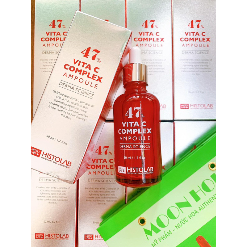 SERUM DƯỠNG TRẮNG DA HISTOLAB VITA C COMPLEX AMPOULE 47%