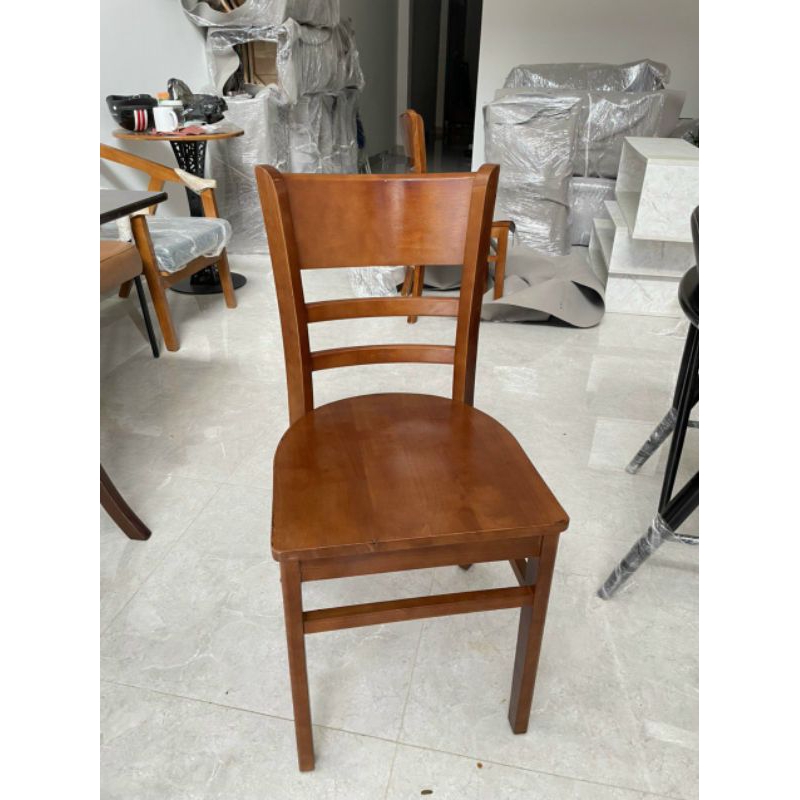 Ghế gỗ cabin Sử dụng ngồi Bàn ăn.Bàn làm việc.Bàn học Setup căn hộ.