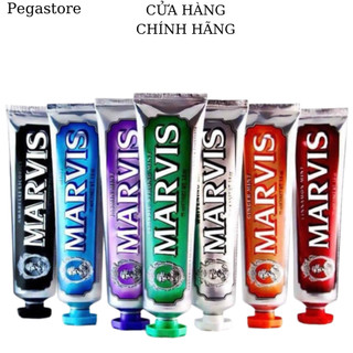 Kem đánh răng marvis cinnamon mint 85ml / kdr marvi s whitening mint 85ml