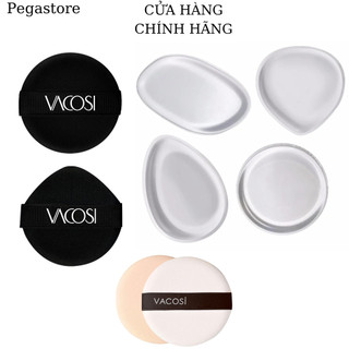 Mút trang điểm silicon vacosi teardrop silisponge / bông trang điểm bp22 / pu06