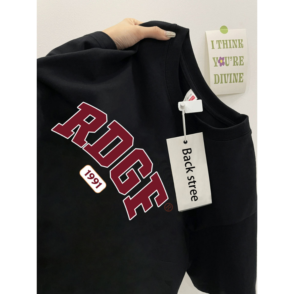 Back stree | áo thun unise |Đơn giản thời trang cao cấp| áo phông nữ áo phông cotton nữ oversized T-shirt