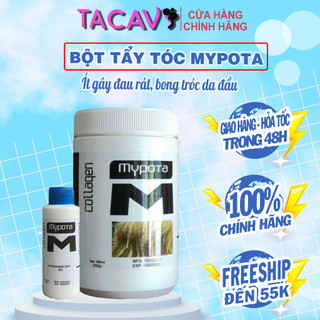 Thuốc tẩy tóc mypota tẩy êm không xót | bột tẩy tóc mypota - không xơ tóc | thuốc nâng tone tóc dạng bột