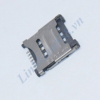 Socket micro sim 6p nắp lật
