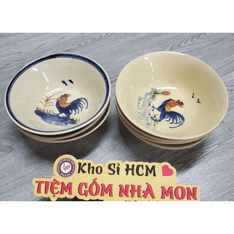 COMBO 2c TÔ GÀ XƯA MS*030 (ngãu nhiên mẫu mã)