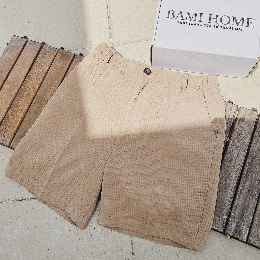 Quần short đùi nam BAMIHOME chất liệu thoải mái thoáng mát QXTO01