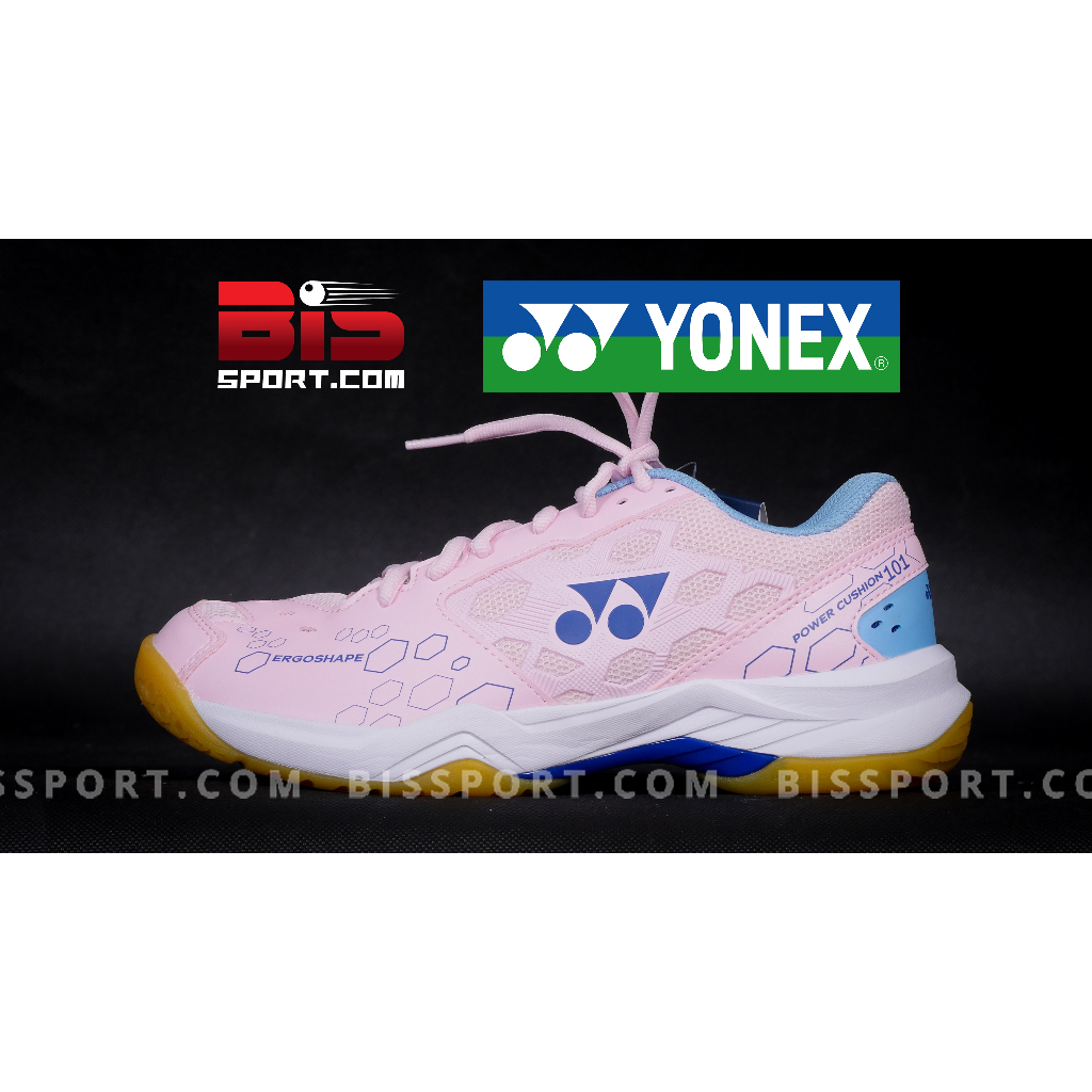 Giày Cầu Lông Chính Hãng Yonex SHB101CR Hồng Baby Xanh Nhẹ Nhàng - Đế Cao Su Siêu Bám , Chống Trơn Khi Gặp Nước