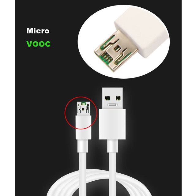 CÁP SẠC NHANH VOOC CHÍNH HÃNG OPPO BH 12T