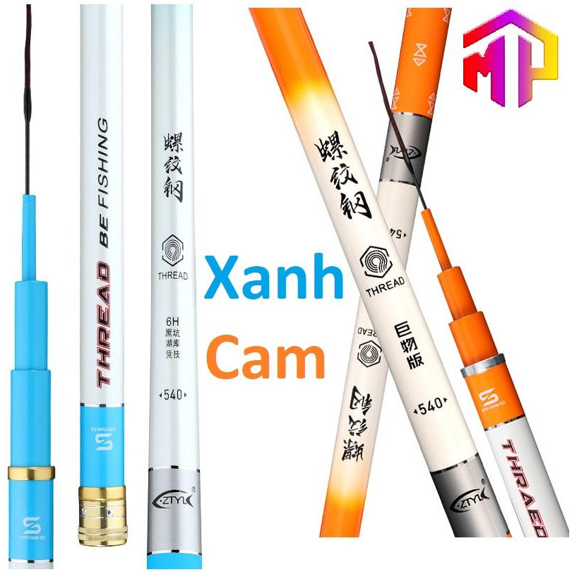Cần Câu Tay Bạch Kinh Thiên 6H Xanh Cam Chính Hãng ZTYL