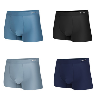 [OUTLET - KHÔNG ĐỔI TRẢ] Quần sịp nam boxer cao cấp chất lụa băng lạnh LADOS 4124 siêu co giãn, thoáng khí