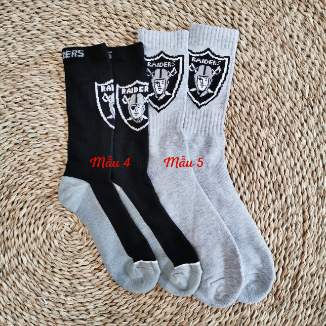 Tất vớ sock thể thao vận động streewear Nba Nfl Mlb Áo bóng chày Áo bóng rổ