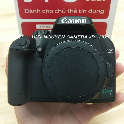 MÁY ẢNH CANON 1000D (EOS KISS F) KÈM ỐNG KÍNH 18 55.