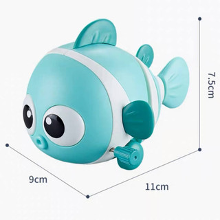 Cá hề vặn cót siêu dễ thương nhựa ABS (đồ chơi vặn cót)