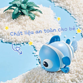 Cá hề vặn cót siêu dễ thương nhựa ABS (đồ chơi vặn cót)