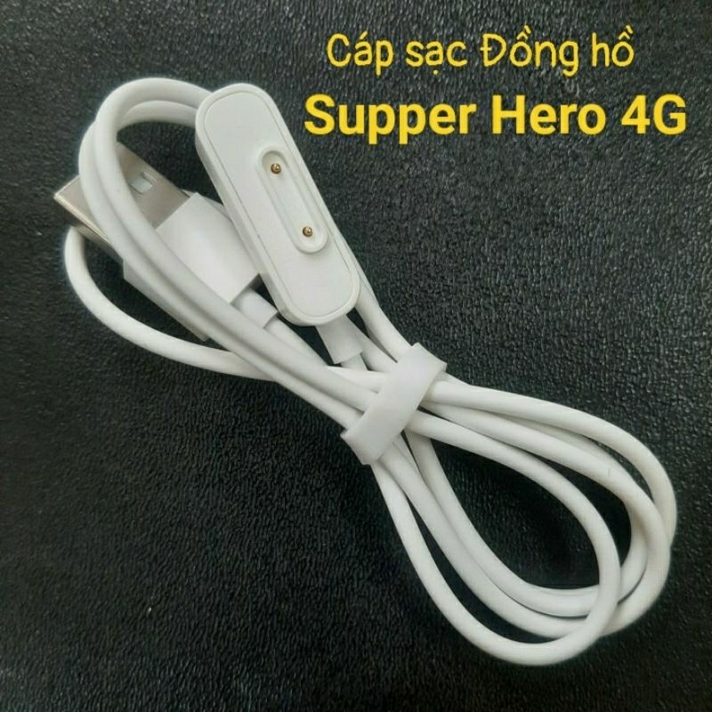 Cáp sạc Đồng hồ Thông minh Masstel Super Hero 4G - Chính hãng - Bảo hành 1 tháng