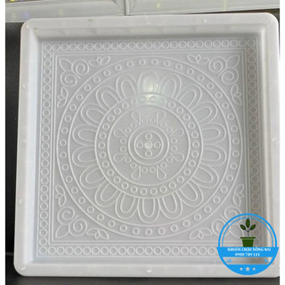 Khuôn đổ gạch lát trang trí sân vườn 40 * 40 cm mk04