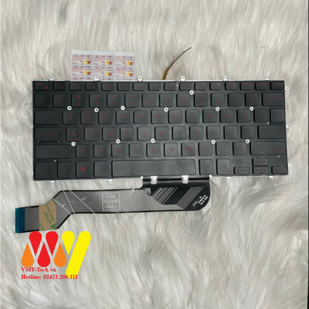 Bàn phím Laptop Dell Vostro 14 3480 3490 3481 3491 5468 5471 Latitude 2 IN 1 3490 3379 7368  P75G P75G001