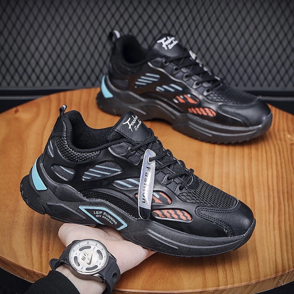 Giày thể thao nam, giày sneaker nam hàn quốc đế độn tăng chiều cao, giày nam hàng nhập siêu nhẹ êm